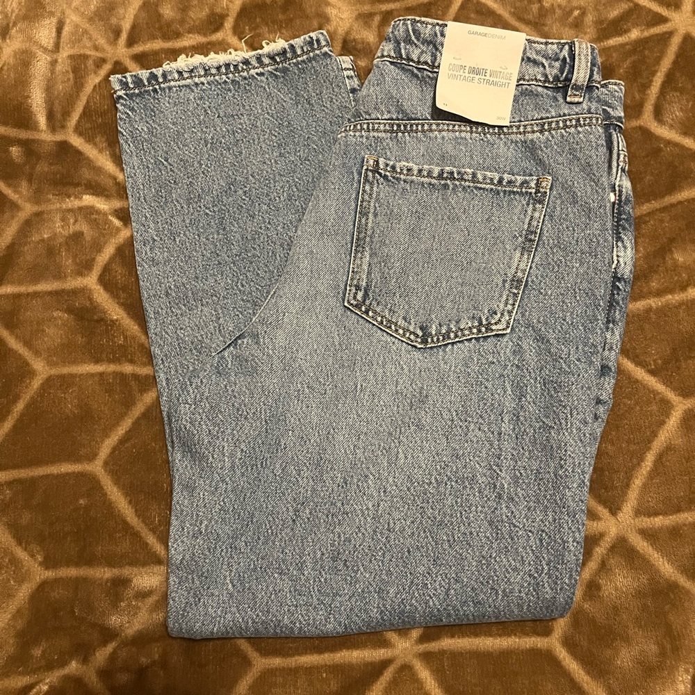 Light Blue Slim Straight Jeans